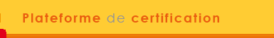 Bienvenue dans l'espace de gestion de la certification par QCM pour le C2i� niveau 1